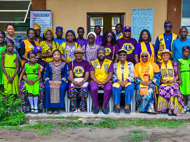 ILUPEJU DIAMOND LIONS CLUB TRANSFORMS LEARNING AND HEALTH FACILITIES IN MUSHIN