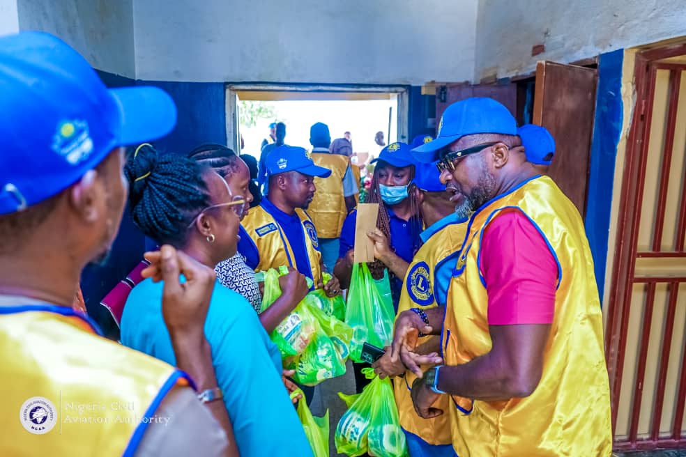 LAGOS AVIATION LIONS CLUB EXTENDS COMPASSIONATE CARE TO PATIENTS AT KUJE GENERAL HOSPITAL