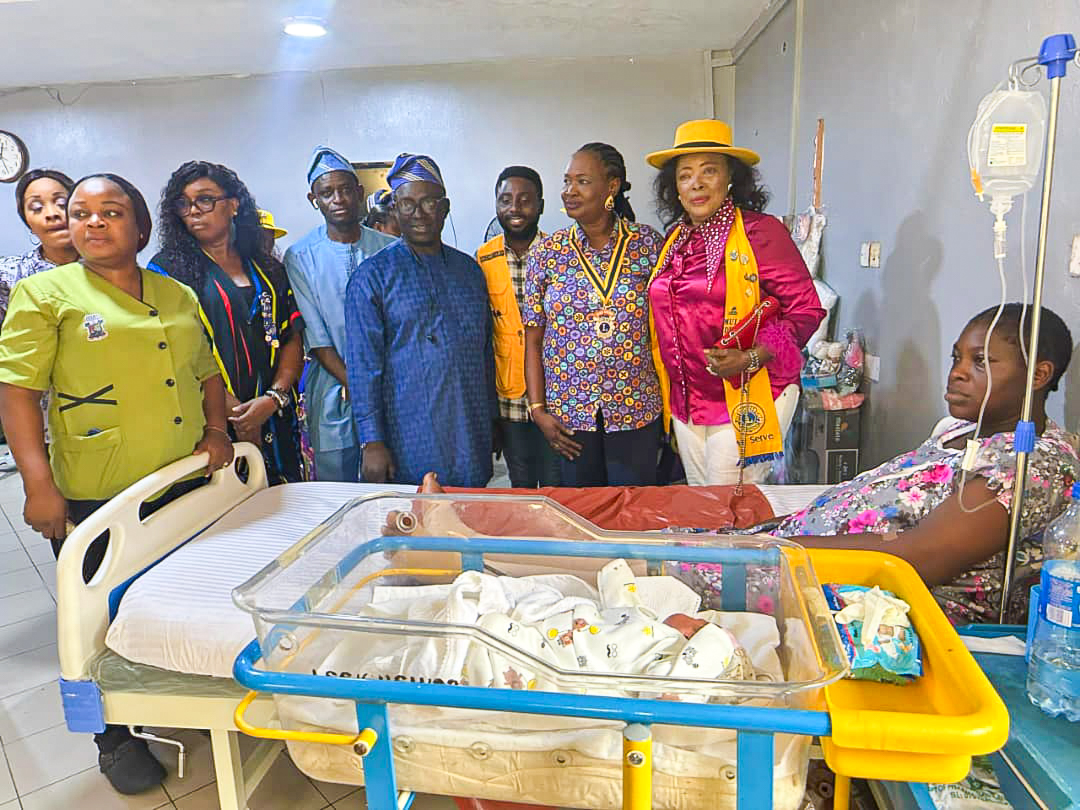 LIONS DISTRICT 404B2 CELEBRATES 2026 BABY OF THE YEAR AT GBAGADA GENERAL HOSPITAL