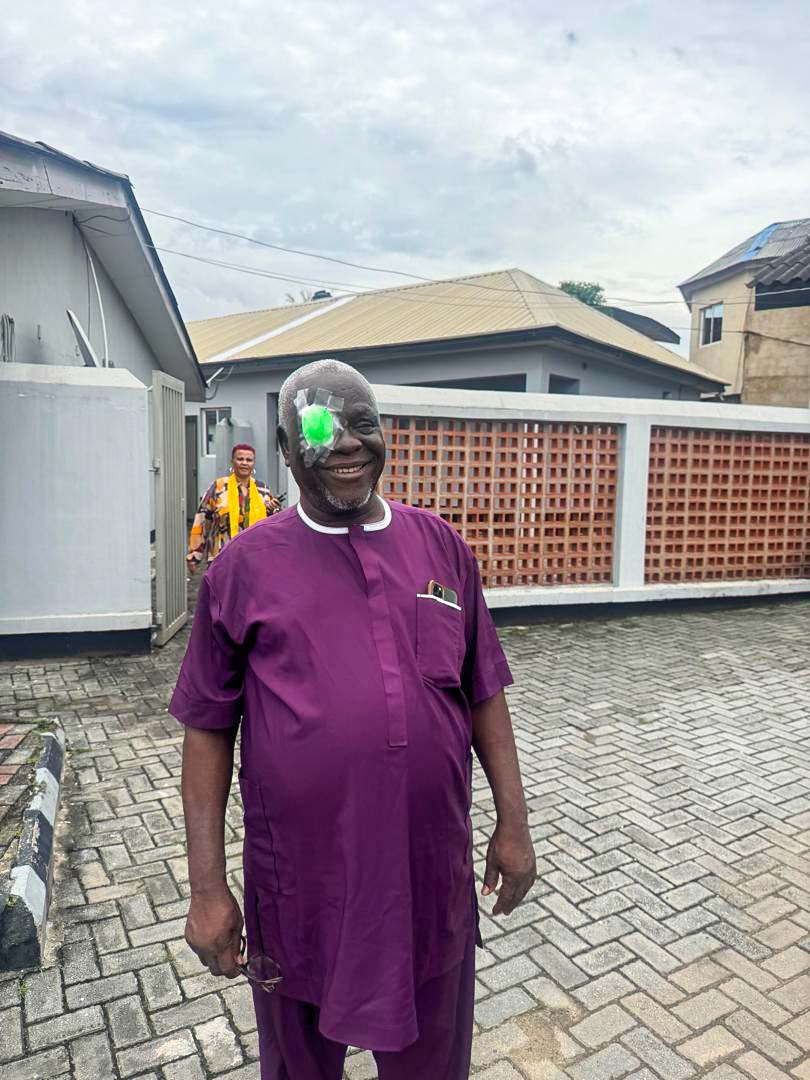 LAGOS PRIDE LIONS CLUB RESTORES SIGHT THROUGH LIFE CHANGING CATARACT SURGERY