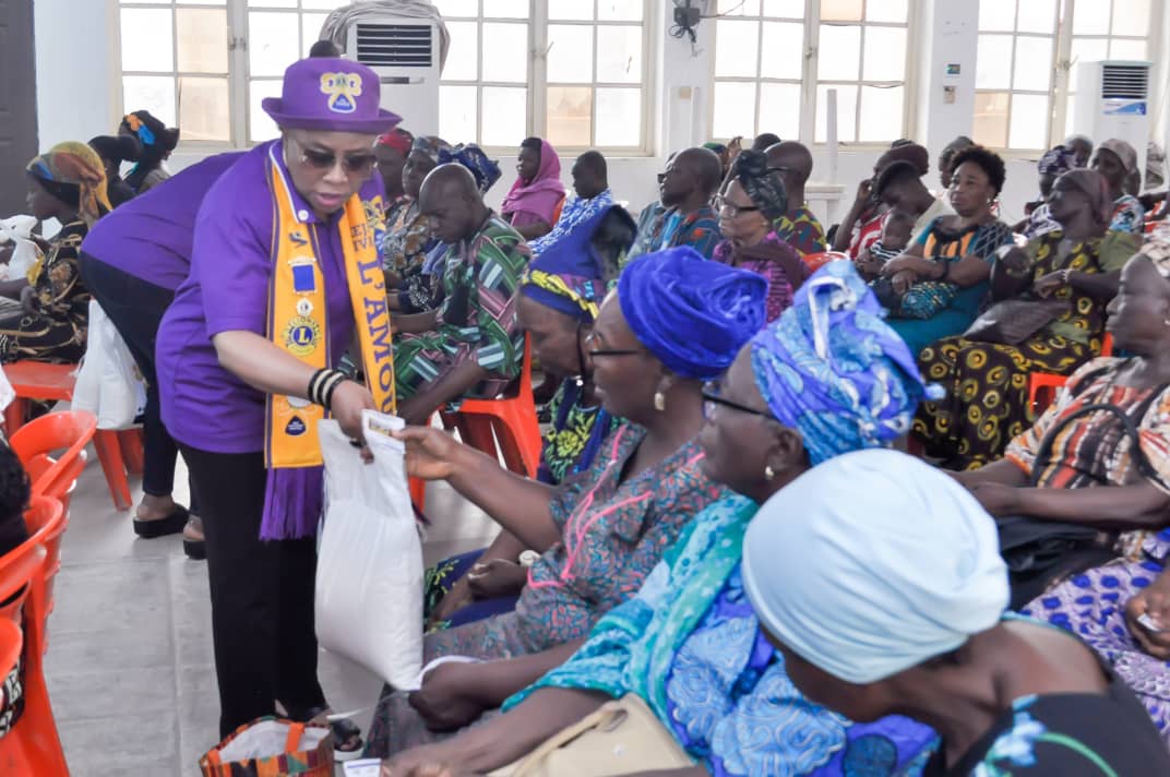 IKEJA VIVA L’AMOUR LIONS CLUB HOLDS HUNGER RELIEF OUTREACH IN MUSHIN