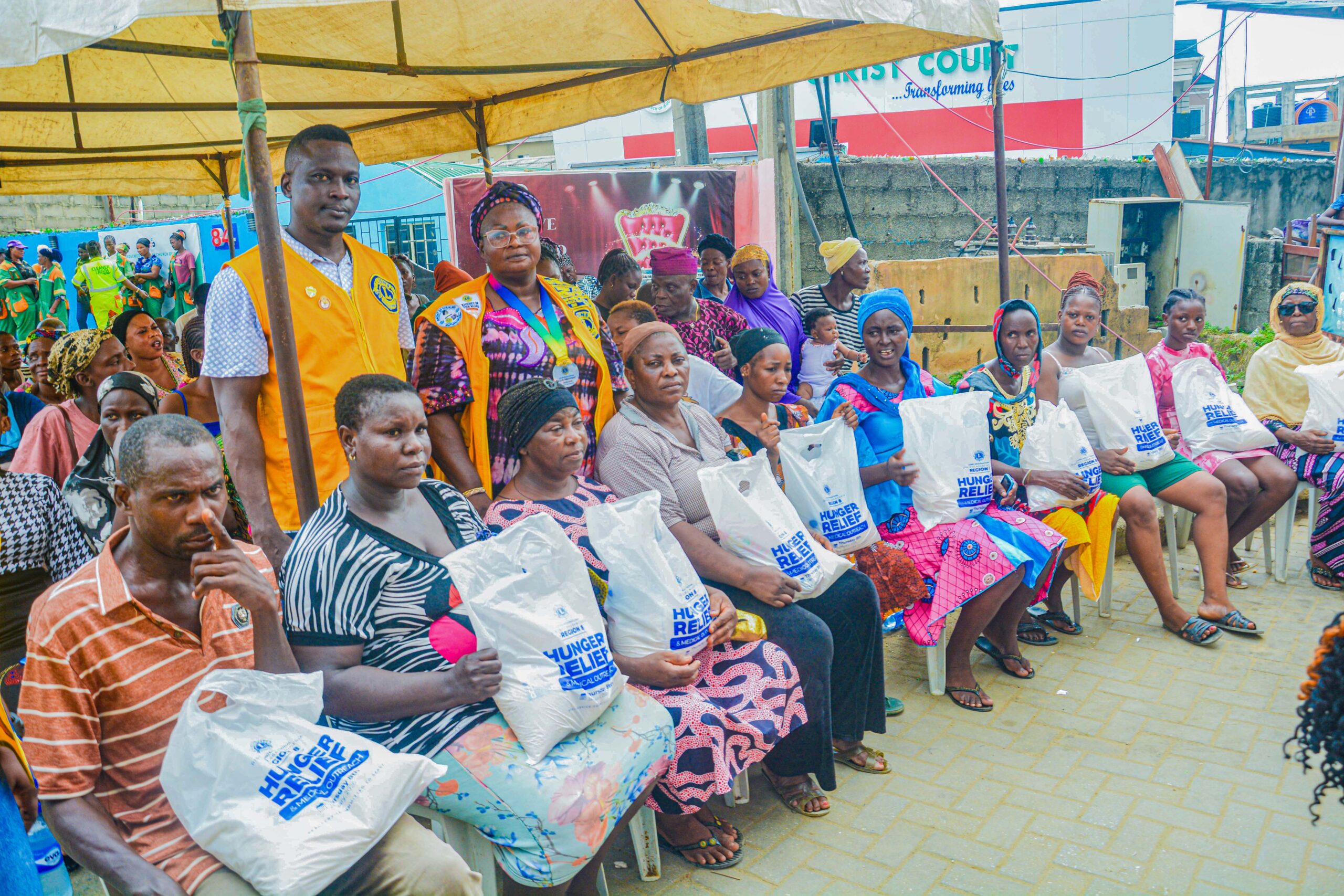 REGION 8 DELIVERS LIFE-CHANGING HUNGER RELIEF AND MEDICAL OUTREACH TO OVER 1000 BENEFICIARIES